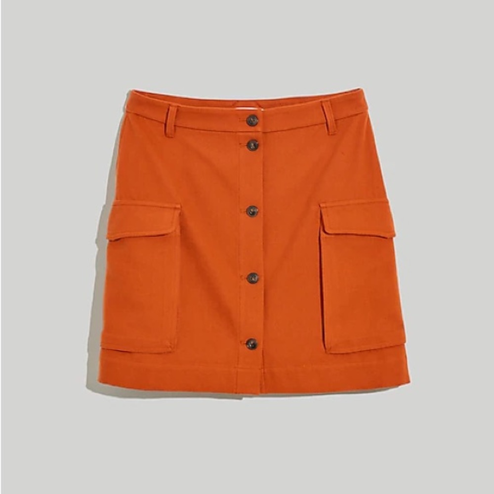 NWT Madewell Cargo Mini Skirt